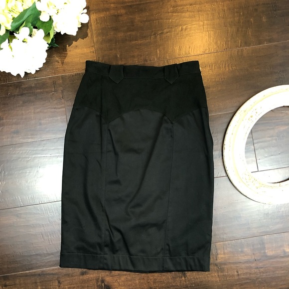 Fables by Barrie Black Adeline Skirt Rockabilly - Picture 2 of 7